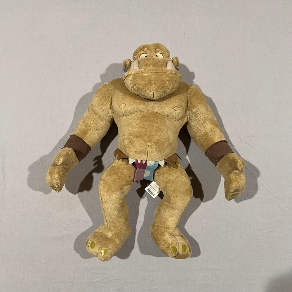 Disney Store Exclusive Enchanted Movie Troll Plush Stuffed Animal Plush Ogre 18"